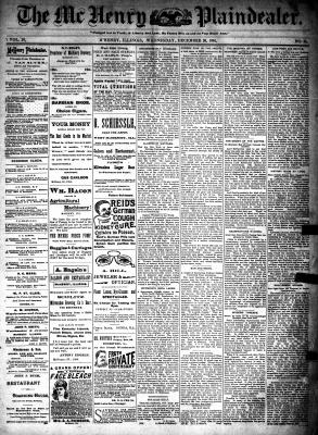 McHenry Plaindealer (McHenry, IL), 26 Dec 1894