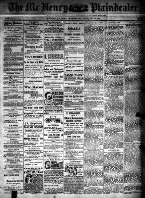 McHenry Plaindealer (McHenry, IL), 13 Feb 1895