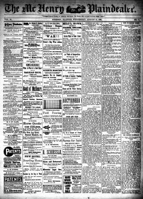 McHenry Plaindealer (McHenry, IL), 31 Aug 1898