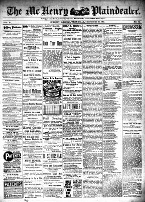 McHenry Plaindealer (McHenry, IL), 28 Sep 1898