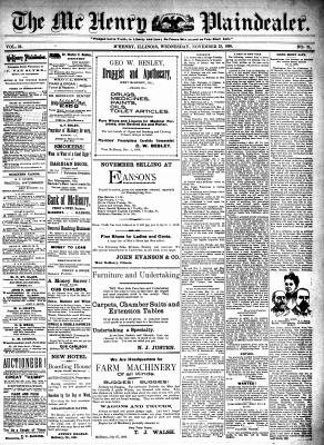 McHenry Plaindealer (McHenry, IL), 23 Nov 1898