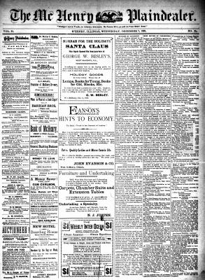 McHenry Plaindealer (McHenry, IL), 7 Dec 1898