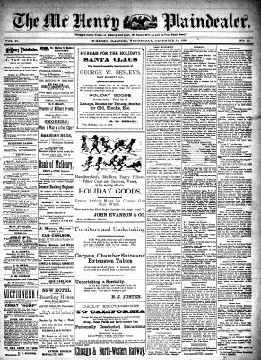 McHenry Plaindealer (McHenry, IL), 21 Dec 1898