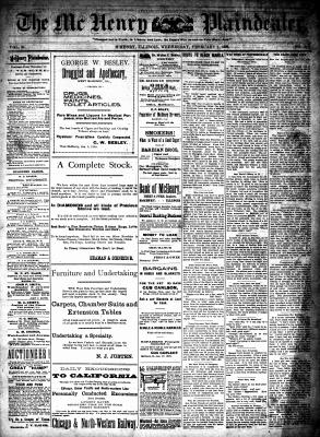 McHenry Plaindealer (McHenry, IL), 1 Feb 1899