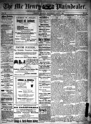 McHenry Plaindealer (McHenry, IL), 1 Mar 1899