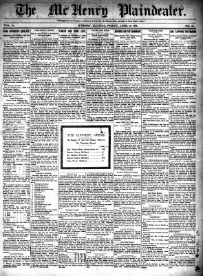 McHenry Plaindealer (McHenry, IL), 28 Apr 1899