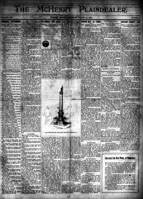 McHenry Plaindealer (McHenry, IL), 24 Aug 1899