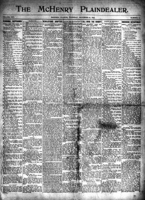 McHenry Plaindealer (McHenry, IL), 16 Nov 1899