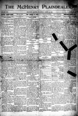 McHenry Plaindealer (McHenry, IL), 29 Mar 1900