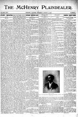 McHenry Plaindealer (McHenry, IL), 2 Aug 1900