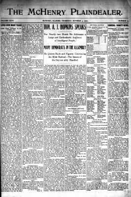 McHenry Plaindealer (McHenry, IL), 4 Oct 1900