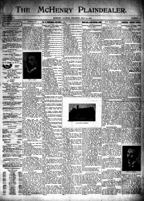 McHenry Plaindealer (McHenry, IL), 23 May 1901