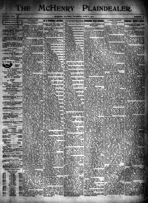 McHenry Plaindealer (McHenry, IL), 6 Jun 1901