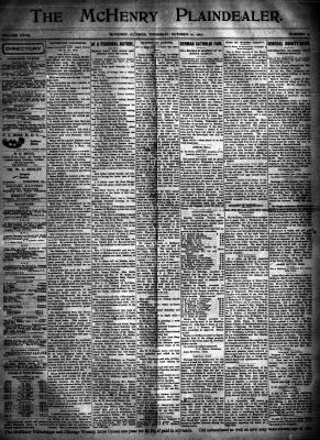 McHenry Plaindealer (McHenry, IL), 10 Oct 1901