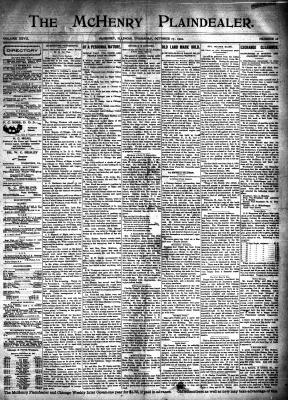 McHenry Plaindealer (McHenry, IL), 17 Oct 1901