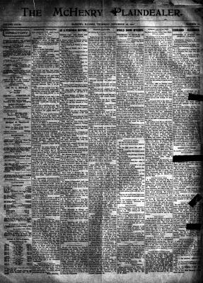 McHenry Plaindealer (McHenry, IL), 28 Nov 1901