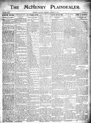 McHenry Plaindealer (McHenry, IL), 9 Jan 1902