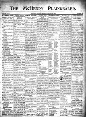 McHenry Plaindealer (McHenry, IL), 16 Jan 1902