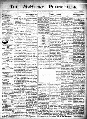 McHenry Plaindealer (McHenry, IL), 23 Jan 1902