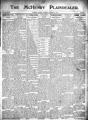 McHenry Plaindealer (McHenry, IL), 30 Jan 1902