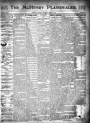 McHenry Plaindealer (McHenry, IL), 6 Mar 1902