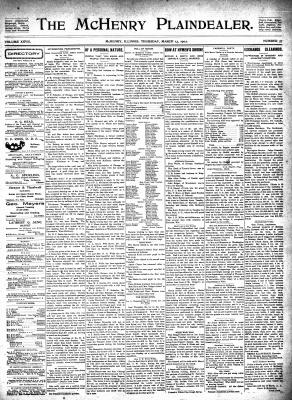 McHenry Plaindealer (McHenry, IL), 13 Mar 1902