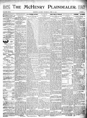 McHenry Plaindealer (McHenry, IL), 10 Apr 1902