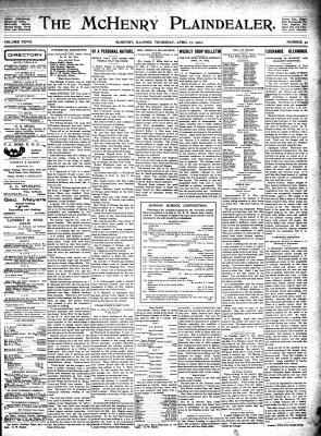 McHenry Plaindealer (McHenry, IL), 17 Apr 1902