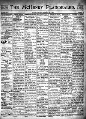 McHenry Plaindealer (McHenry, IL), 1 May 1902