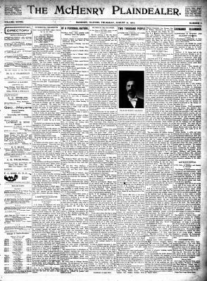 McHenry Plaindealer (McHenry, IL), 21 Aug 1902