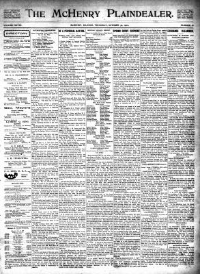 McHenry Plaindealer (McHenry, IL), 30 Oct 1902