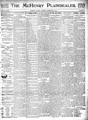 McHenry Plaindealer (McHenry, IL), 25 Dec 1902