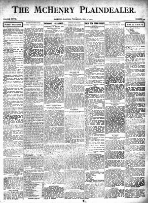 McHenry Plaindealer (McHenry, IL), 7 May 1903