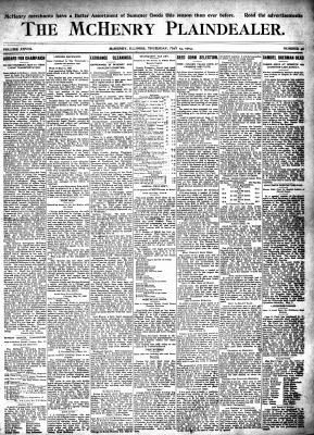 McHenry Plaindealer (McHenry, IL), 14 May 1903