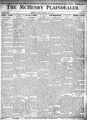 McHenry Plaindealer (McHenry, IL), 28 May 1903