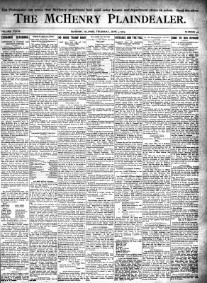 McHenry Plaindealer (McHenry, IL), 4 Jun 1903