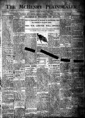 McHenry Plaindealer (McHenry, IL), 25 Jun 1903