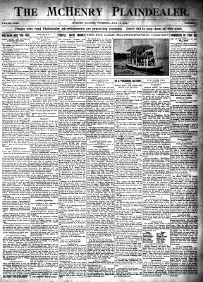 McHenry Plaindealer (McHenry, IL), 16 Jul 1903