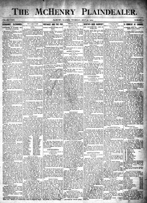 McHenry Plaindealer (McHenry, IL), 30 Jul 1903