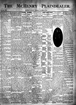 McHenry Plaindealer (McHenry, IL), 8 Oct 1903