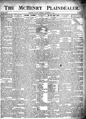 McHenry Plaindealer (McHenry, IL), 17 Dec 1903