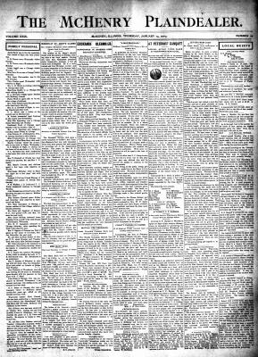 McHenry Plaindealer (McHenry, IL), 14 Jan 1904