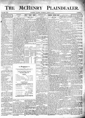 McHenry Plaindealer (McHenry, IL), 10 Mar 1904