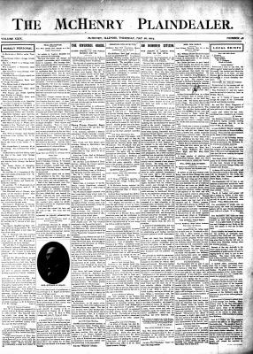 McHenry Plaindealer (McHenry, IL), 26 May 1904