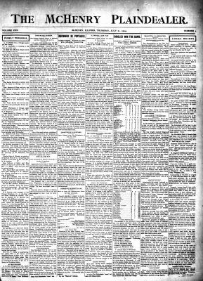 McHenry Plaindealer (McHenry, IL), 21 Jul 1904