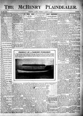 McHenry Plaindealer (McHenry, IL), 18 Aug 1904