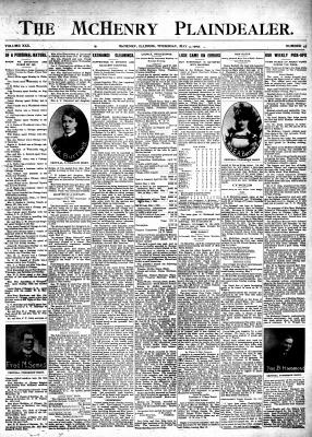 McHenry Plaindealer (McHenry, IL), 4 May 1905