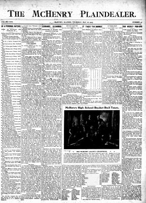 McHenry Plaindealer (McHenry, IL), 18 May 1905