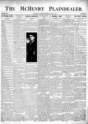 McHenry Plaindealer (McHenry, IL), 1 Jun 1905