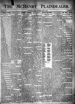 McHenry Plaindealer (McHenry, IL), 22 Jun 1905